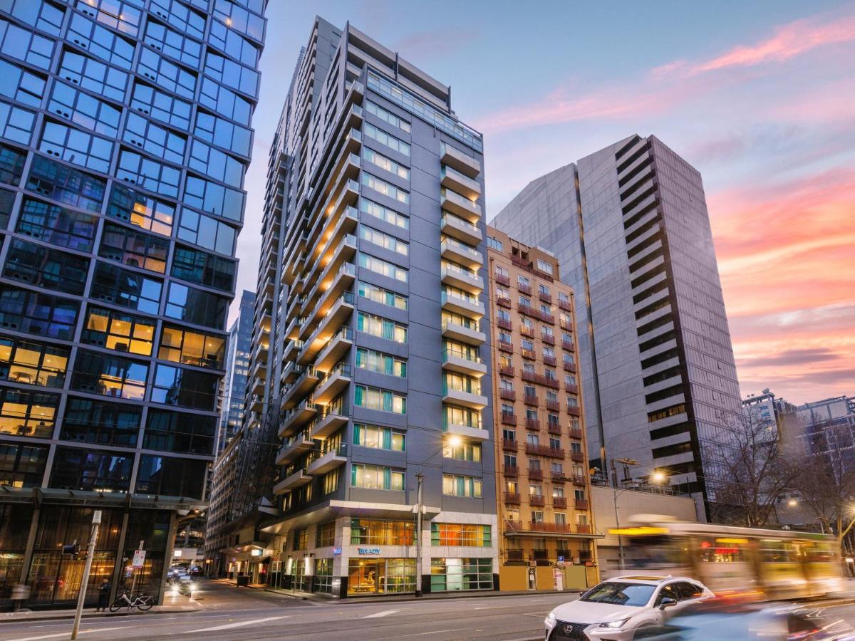 Brady Apartment Hotel Flinders Street Melbourne City Exterior foto
