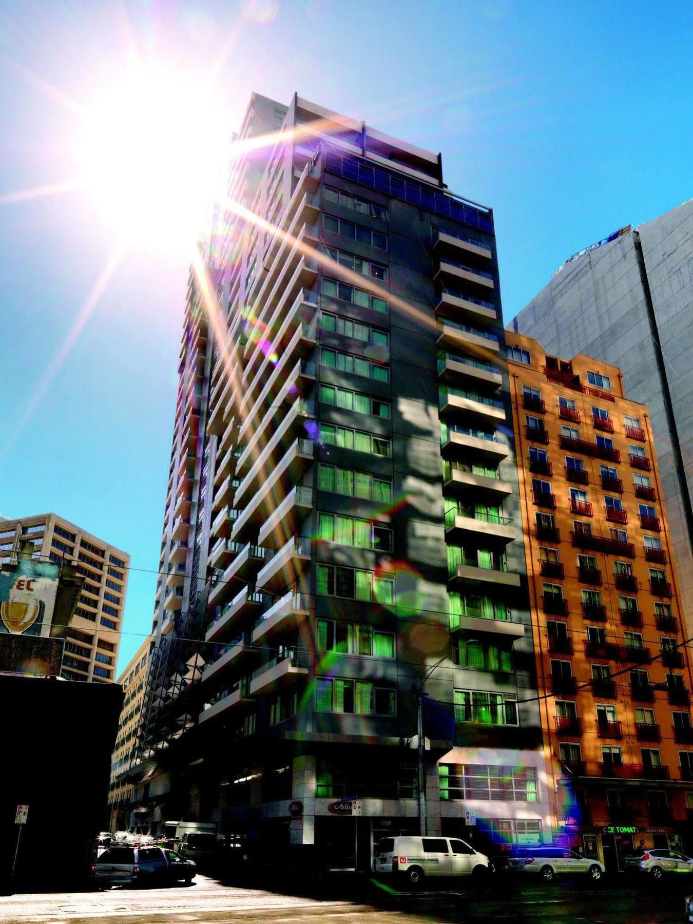 Brady Apartment Hotel Flinders Street Melbourne City Exterior foto